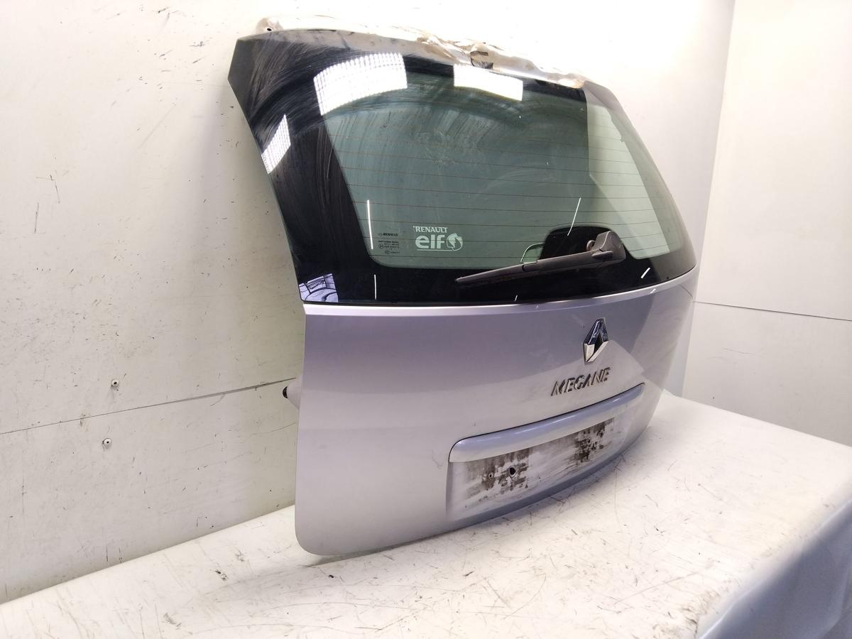 Renault Megane 2 Grandtour Heckklappe silber TED69 platingrau mit Scheibe Bj2008