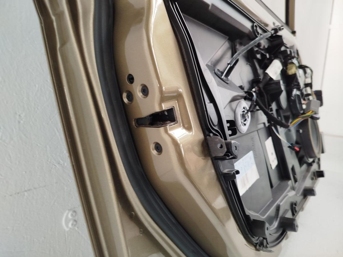 Ford Fiesta JA8 Fahrertür Tür Autotür vorn links 5trg Rohbau Castano Braun Met