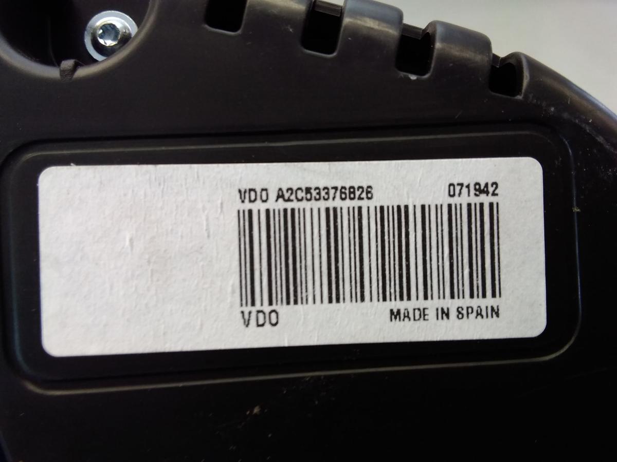 VW Polo 6R original Kombiinstrument Tacho Armatur 1.4 63kw mit MFA Bj.2010