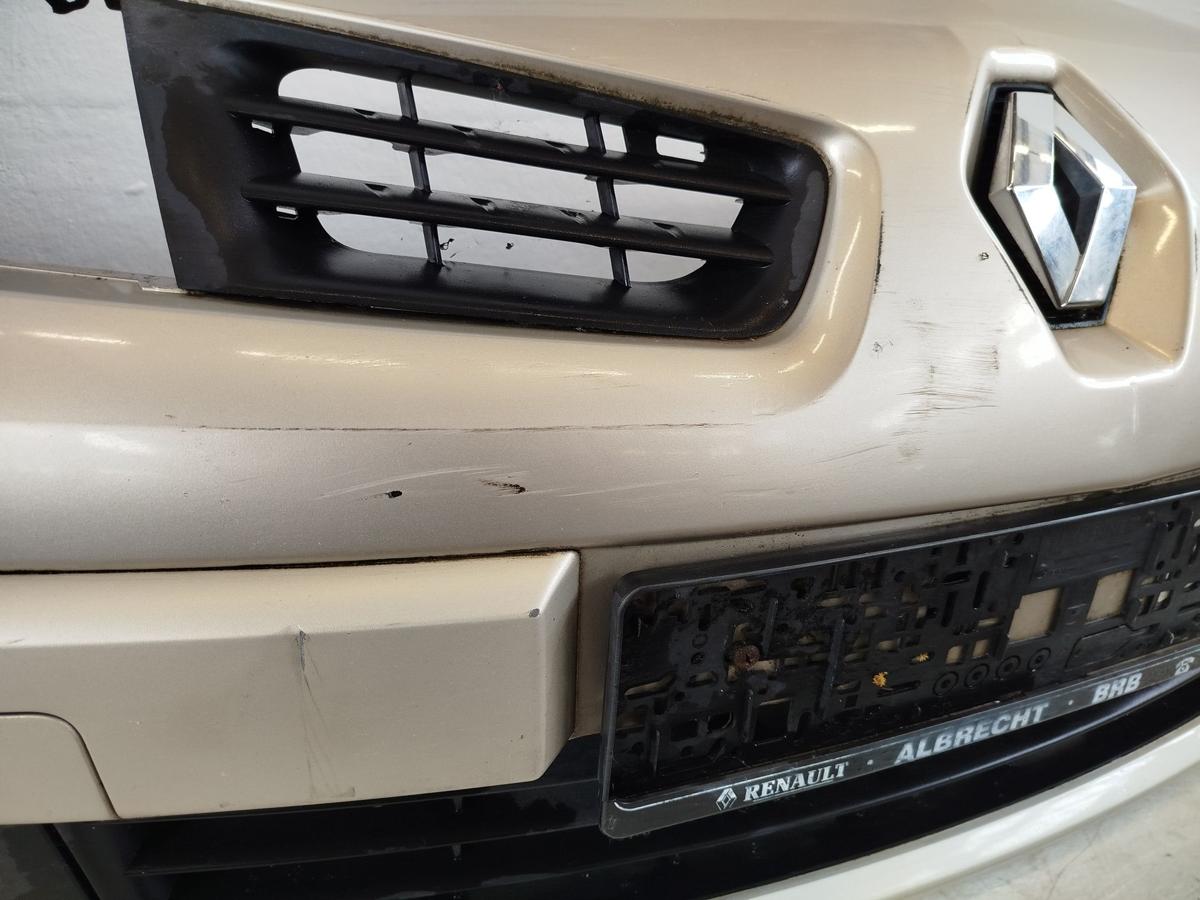 Renault Megane 2 M Stossfänger Stossstange Bumper vorn NSW TED11 Dakotabeige met