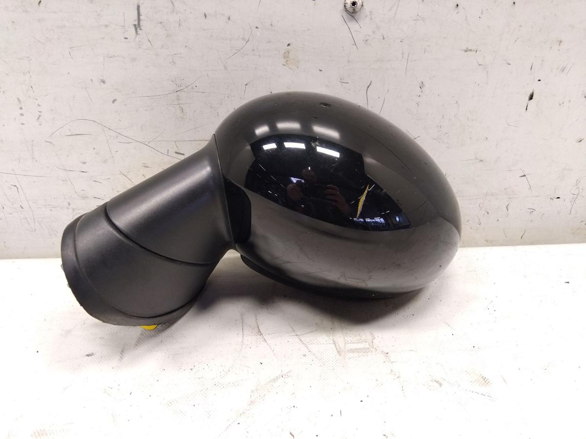 Mini II R56 One orig Au&szlig;enspiegel links schwarz elektrisch beheizt 3pol BJ2008