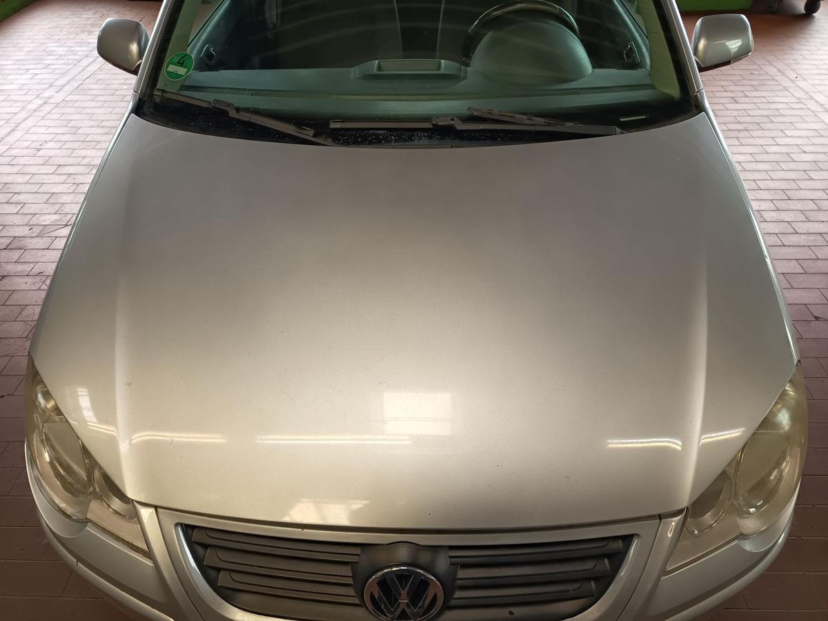 VW Polo 9N3 original Motorhaube LA7W Reflexsilber Baujahr 2009