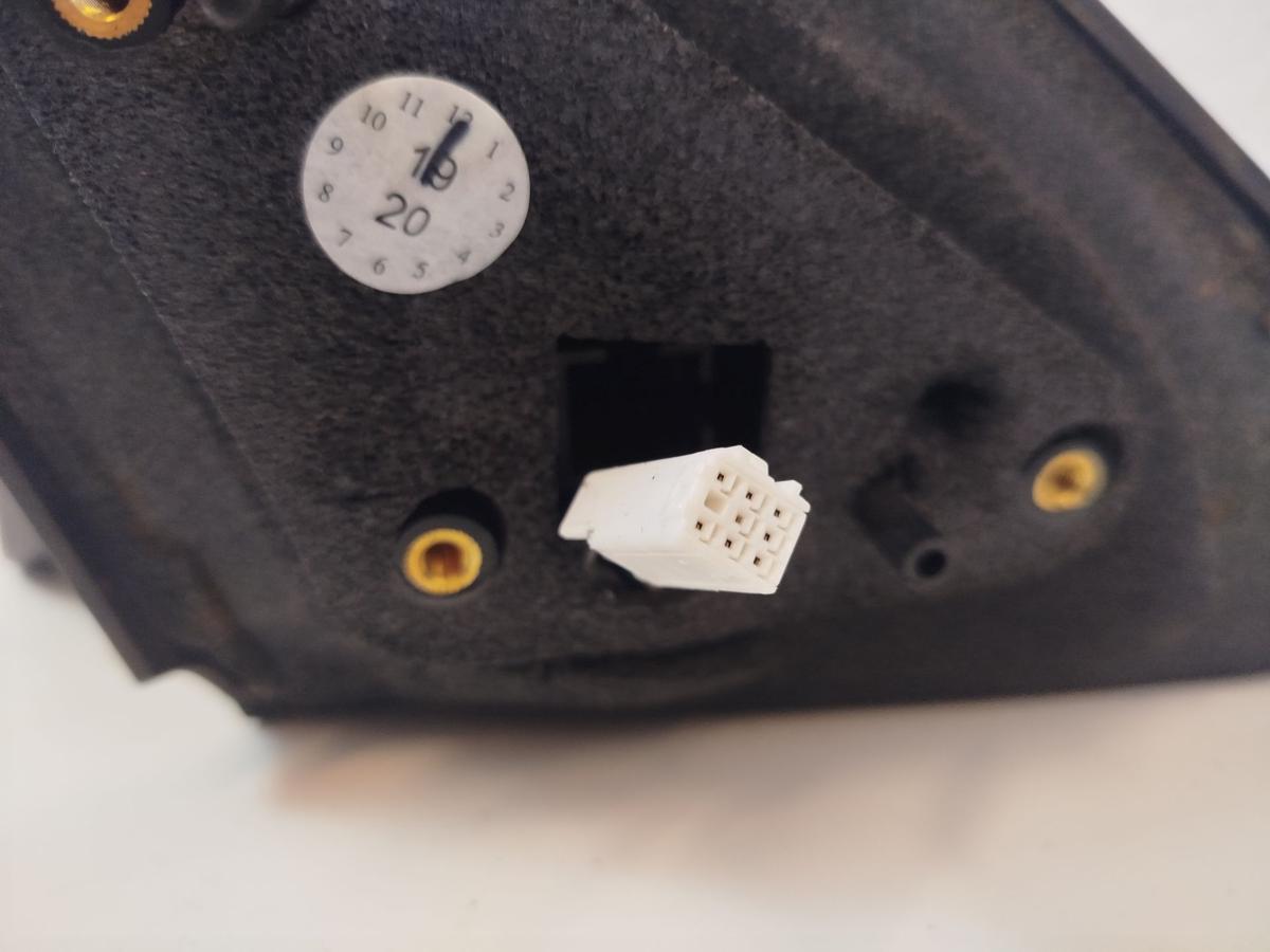 Mazda 3 BL Aussenspiegel Spiegel R&uuml;ckspiegel links elek ankla 16W Granitschwarz