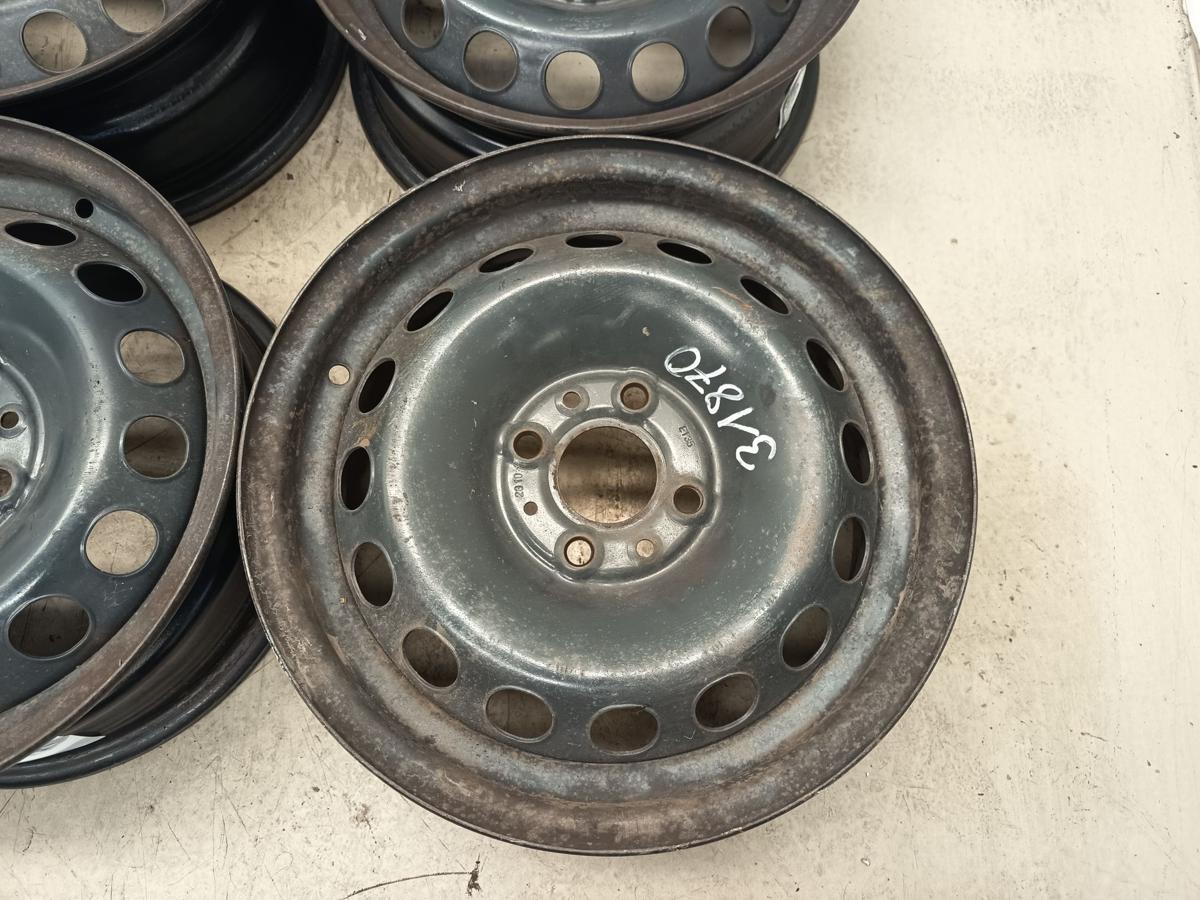 Ford KA RU8 Satz Stahlfelgen 5,5Jx14 ET35 Bj 2010 1,2L 51KW