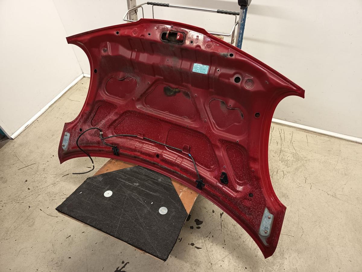 Nissan Micra K12 original Motorhaube Deckel vorne Z10G Solid Red Baujahr 2004