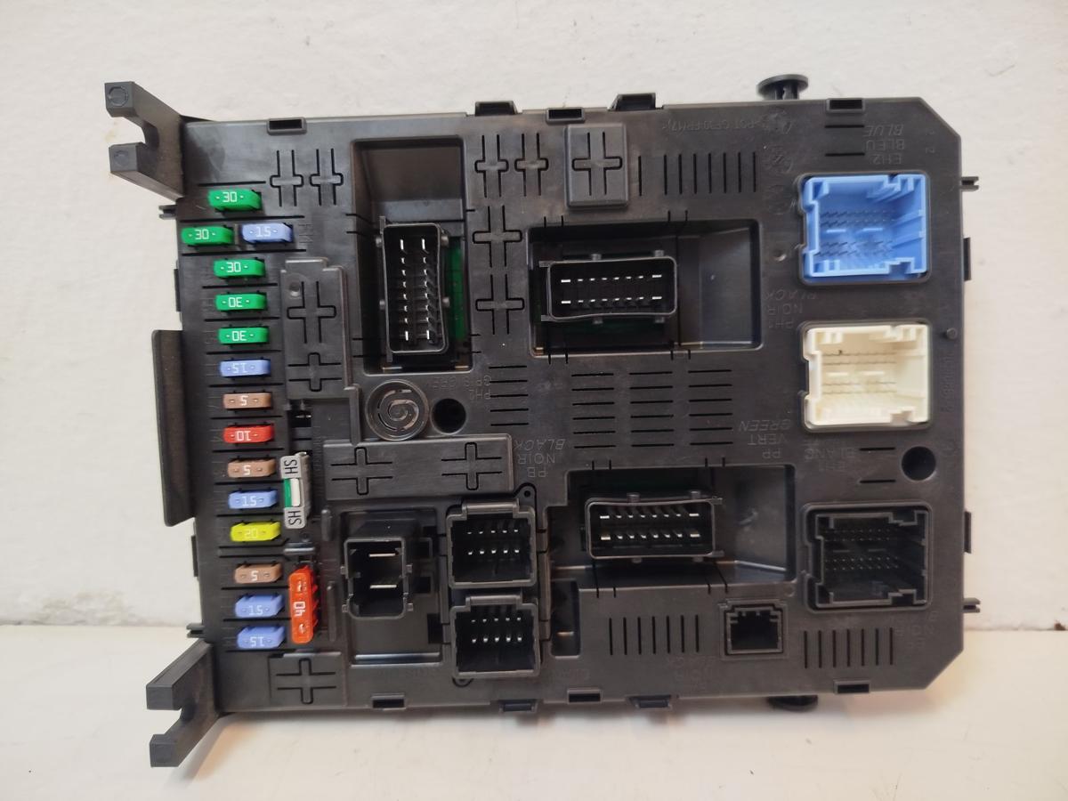 Peugeot 3008 I Typ 0U BSI BCM Sicherungskasten Steuerger&auml;t Elektronikmodul OEM
