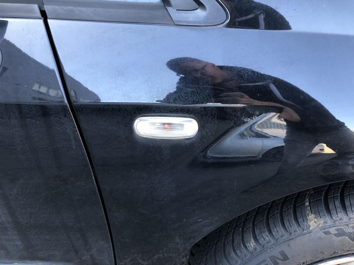 Fiat Grande Punto 199 Kotfl&uuml;gel vorn rechts Beifahrerseite 891 Nero Provocatore