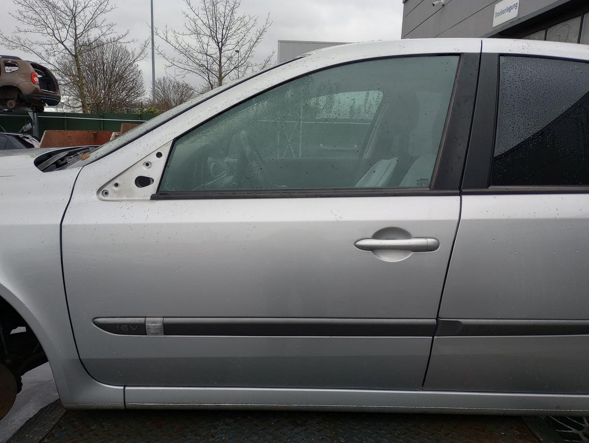 Renault Laguna 2 Limo orig Tür vorn links Fahrer D69 Platingrau met Bj 2005