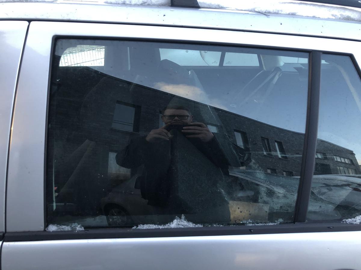 Skoda Fabia 6Y Combi T&uuml;rscheibe hinten links Seitenscheibe Colorglas Scheibe