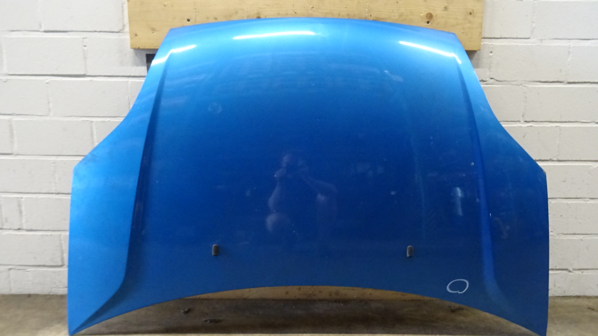 Motorhaube Ford Fiesta (JH1) BJ 2004 in 24 Bahama-Blau Metallic