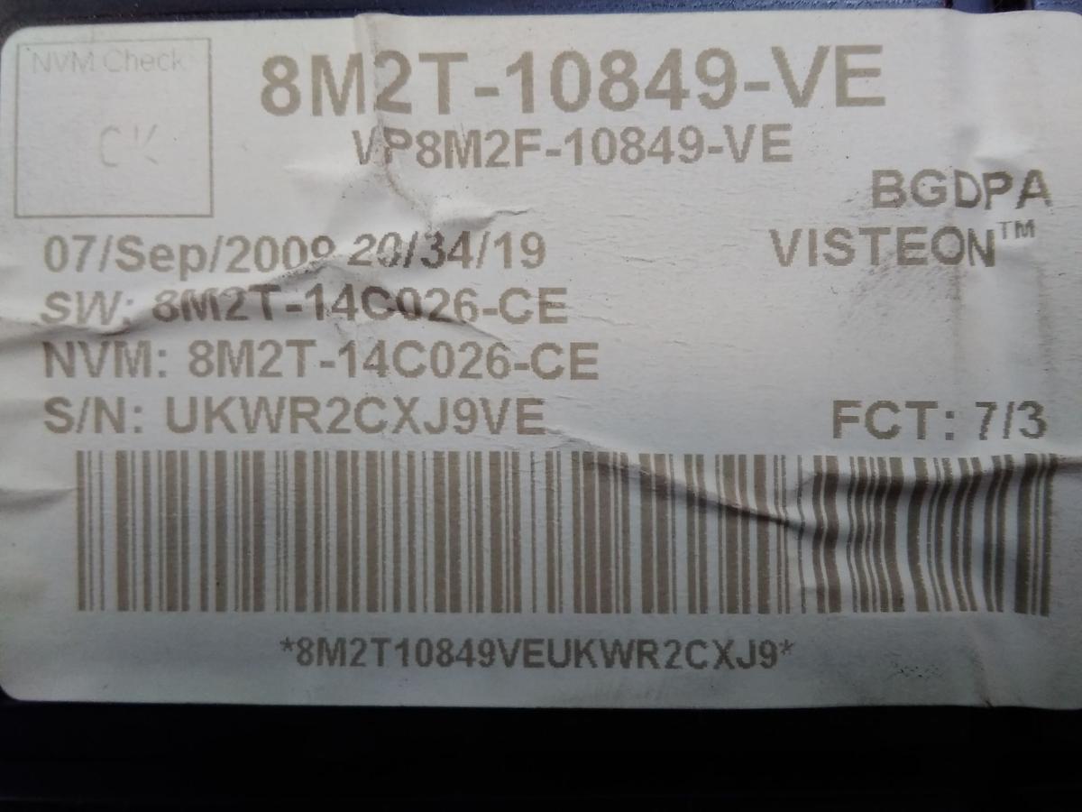 Ford Mondeo 4 BA7 orig.Armatur Tacho Kombiinstrument 8M2T10849VE 2.0TDCI BJ2009