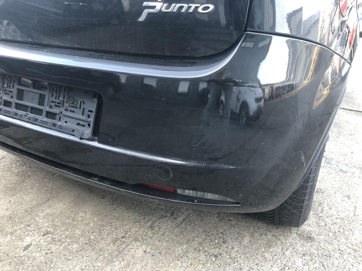 Fiat Grande Punto 199 Sto&szlig;f&auml;nger hinten 5t&uuml;rer Stossstange Bumper 891 Nero