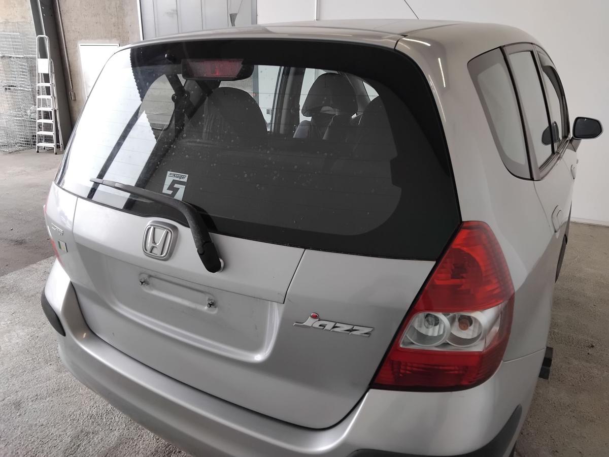 Honda Jazz GD Heckklappe silber NH623M mit Heckscheibe BJ2005