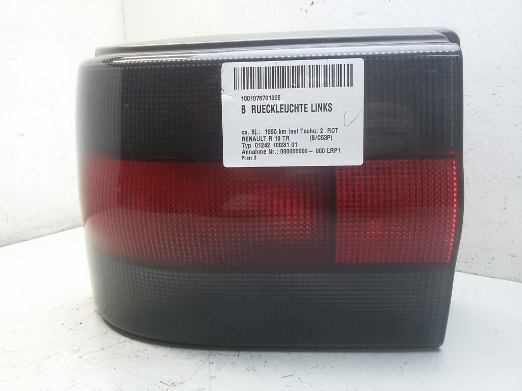 Renault R19 Phase 2 R&uuml;ckleuchte Heckleuchte links 7700815979 2VP00673601 BJ1995