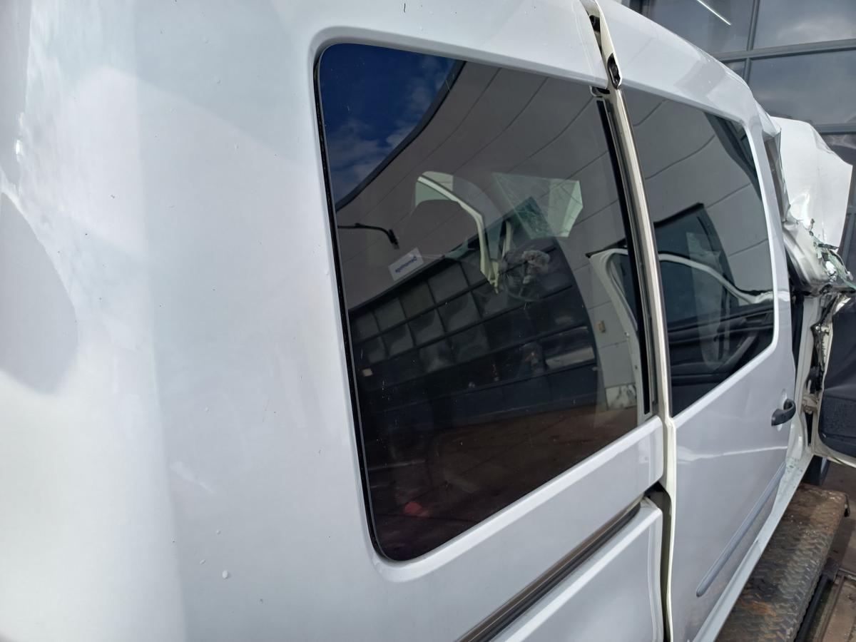 VW Caddy IV SA original Seitenscheibe hinten rechts get&ouml;nt Reihe 3 Bj 2016