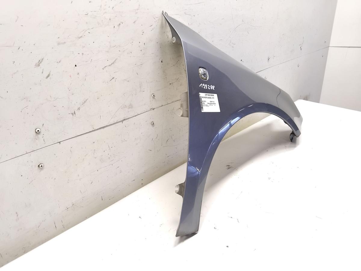 Skoda Fabia 2 5J Facelift original Kotfl&uuml;gel vorn rechts LF8L Platingrau BJ2013