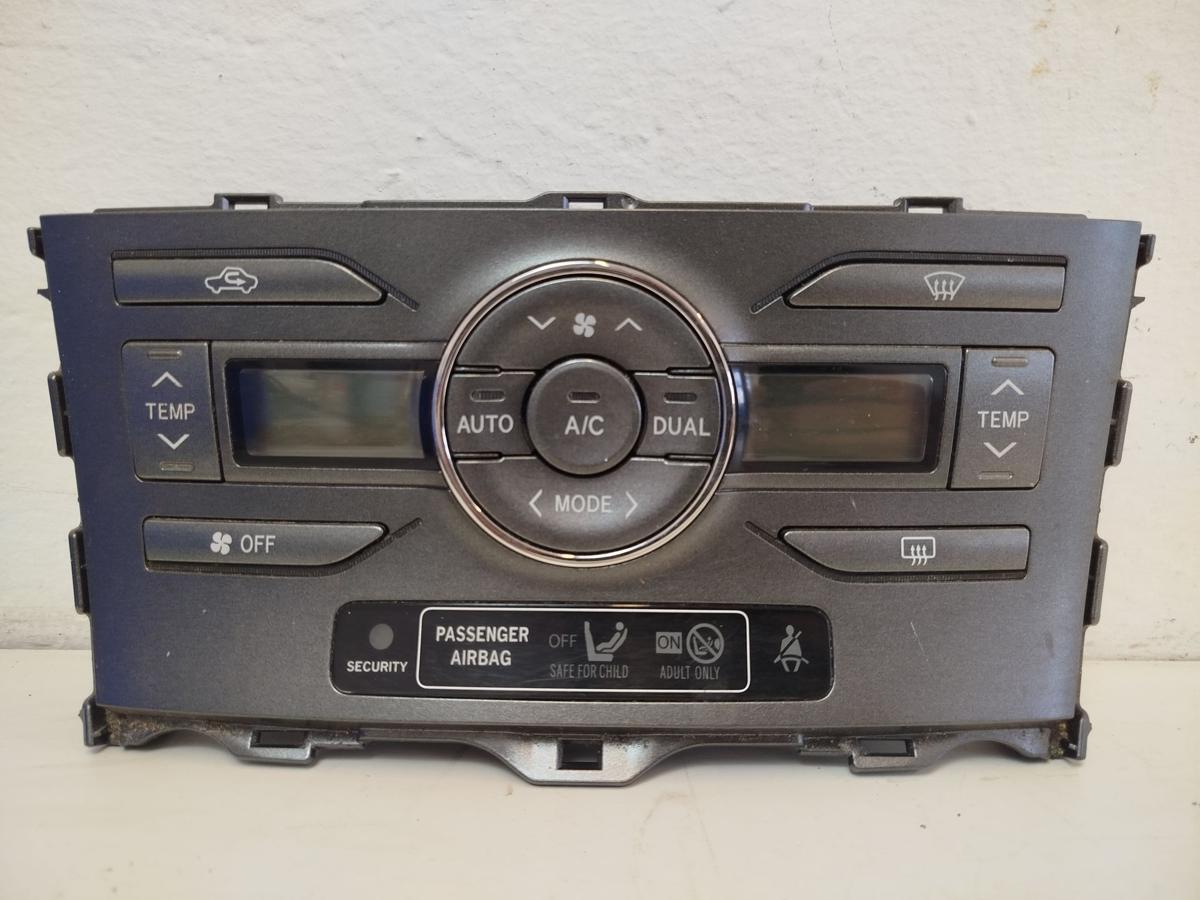 Toyota Auris E150 Klimabedienteil Heizungsregulierung Klimaautomatik OEM