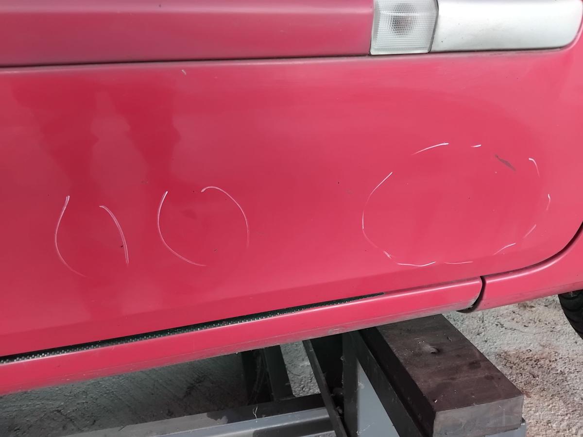 Renault Clio 3 Grandtour Tür vorn rechts Beifahrertür OV727 spanisch rot BJ2009