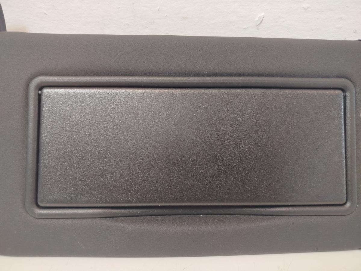 Citroen DS3 Sport Chic Sonnenblende vorn links Fahrerseite schwarz mit Spiegel