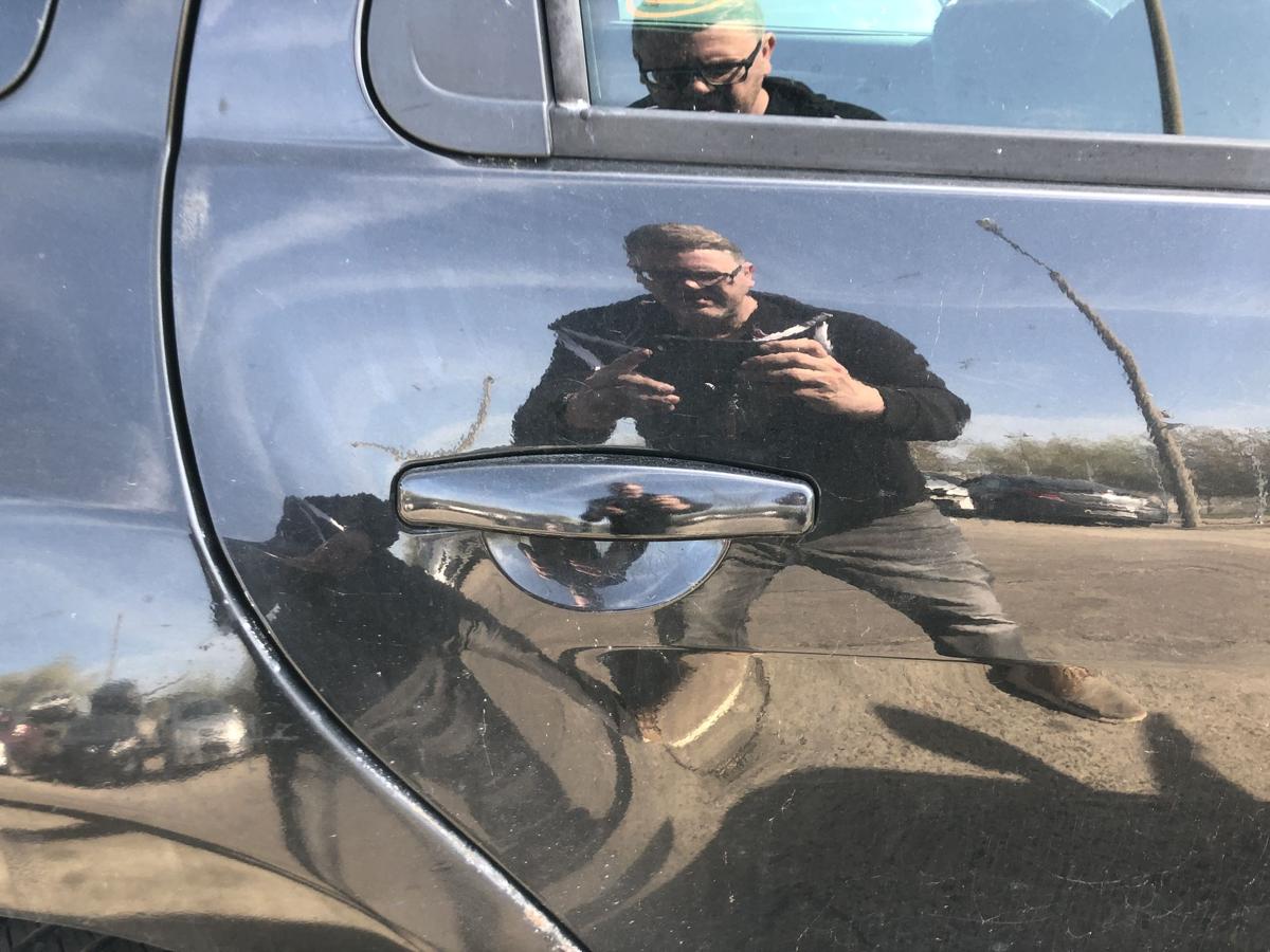 Dacia Duster 1 Typ HS T&uuml;r hinten rechts Fondt&uuml;r im Rohbau NV676 Noir Nacre