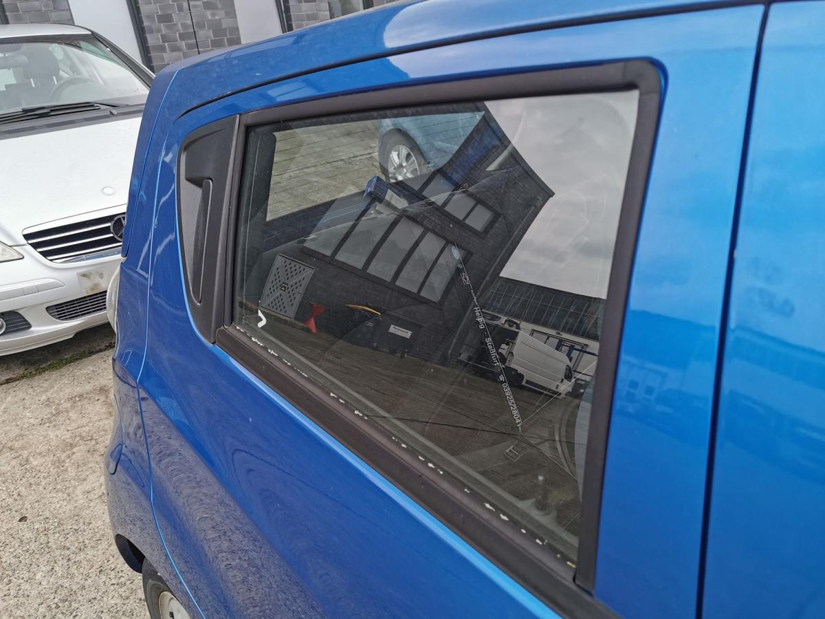 Chevrolet Spark M300 Tür Autotür Rohbau Fondtür hinten rechts GCT Moroccan Blue