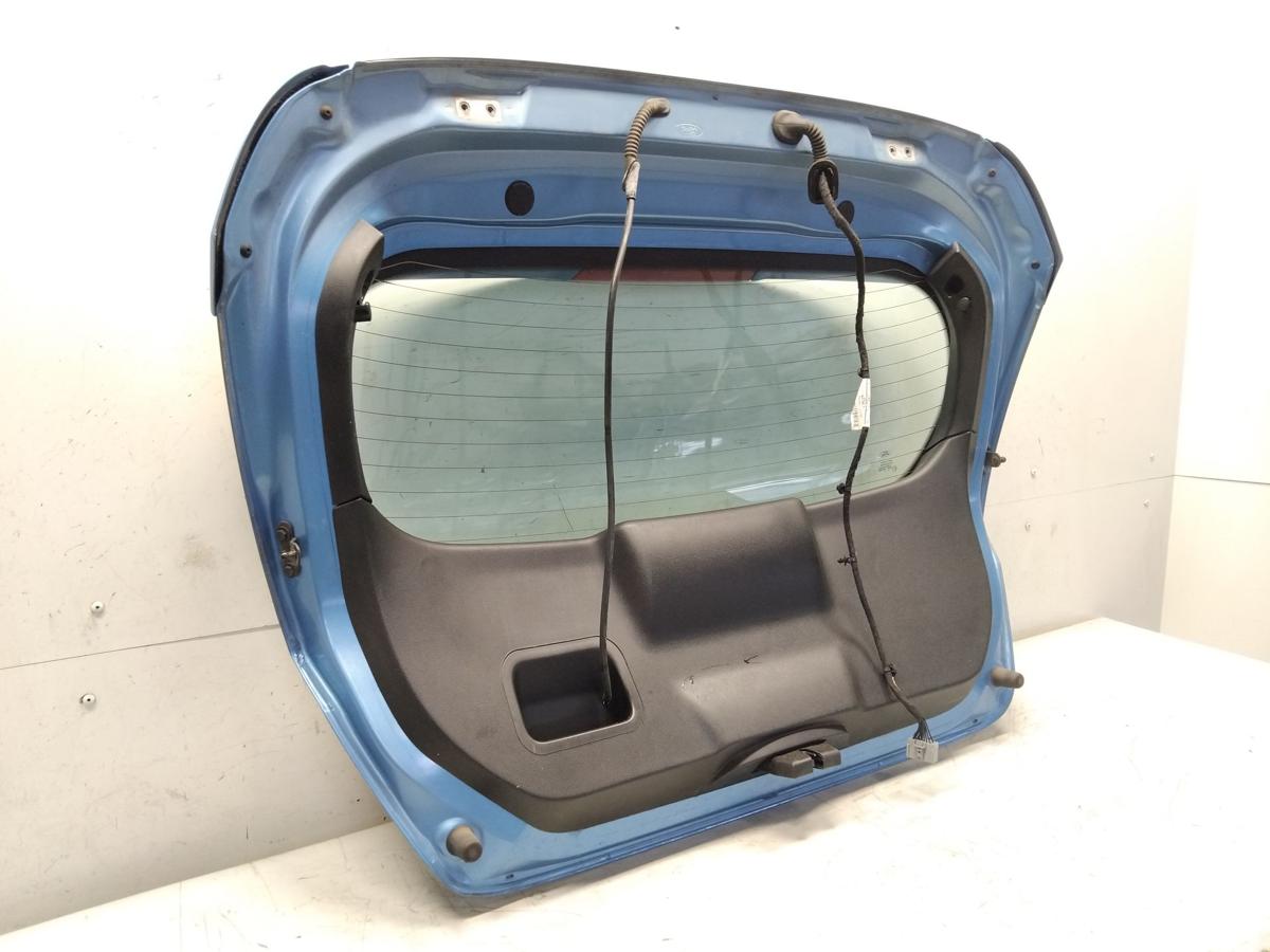Ford Fiesta JA8 Heckklappe visionblaumetallic mit Heckscheibe Bj.2010