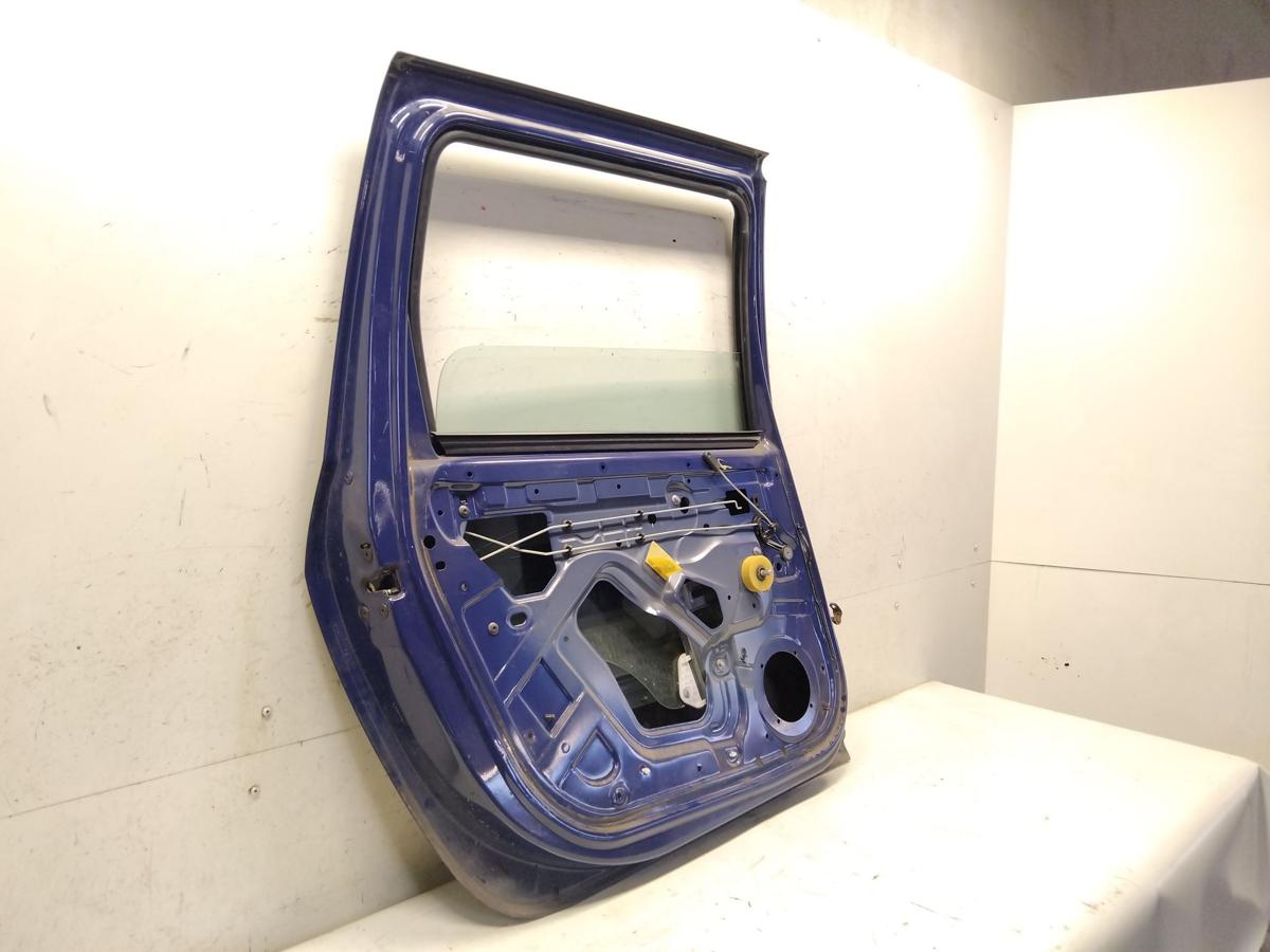 Dacia Logan Kombi original T&uuml;r hinten links OV61H Marine Blau BJ2008