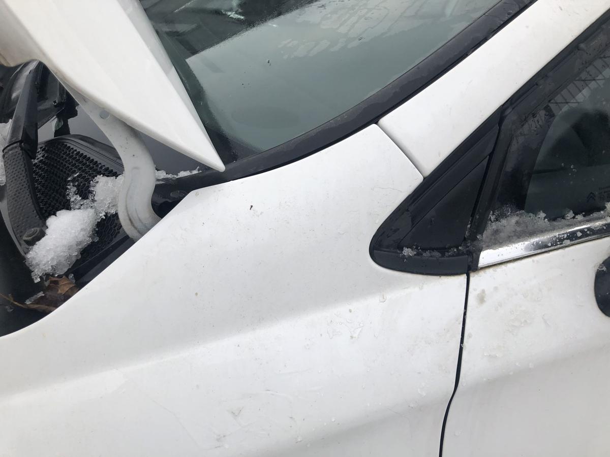 Citroen C4 II Typ N Kotfl&uuml;gel vorn links Fahrerseite EWP weiss Banquise