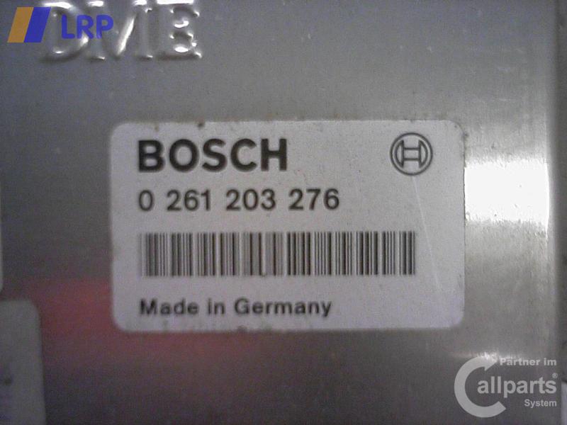 BMW E36 316i original Steuergerät Motor 0261203276 BOSCH Compact BJ1994