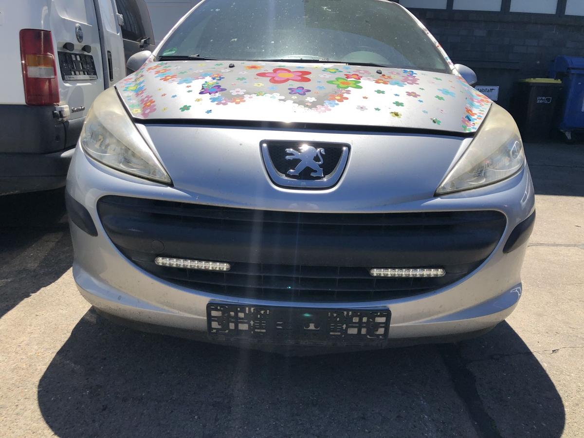 Peugeot 207 WA WC Sto&szlig;f&auml;nger vorn Frontsch&uuml;rze bis 2009 EZR Aluminiumgrau