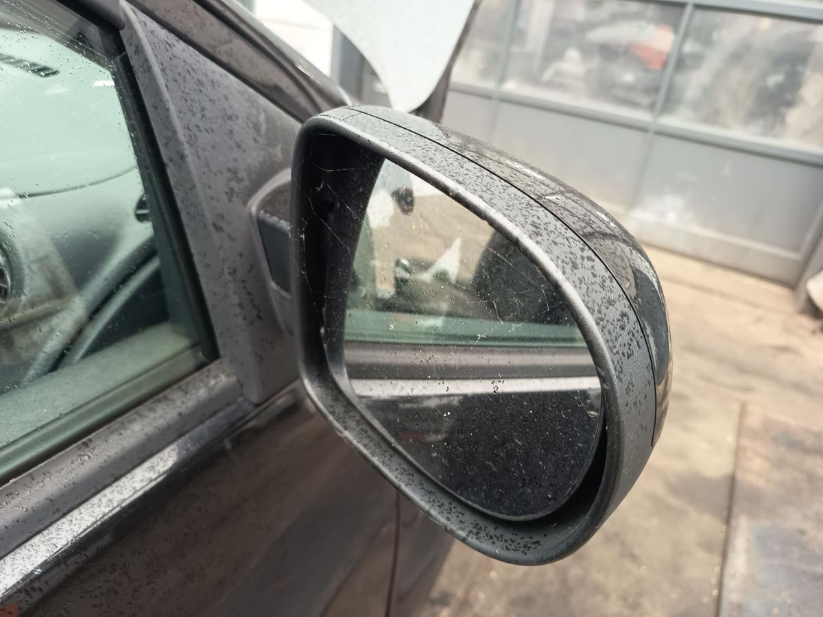 Renault Twingo II original Aussenspiegel rechts elektrisch 676 Perlmuttschwarz