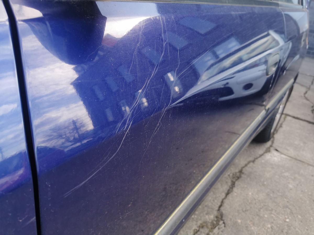 Mitsubishi Space Star DG0 Fahrert&uuml;r T&uuml;r Rohbaut&uuml;r vorn links T18-Virtual Blue