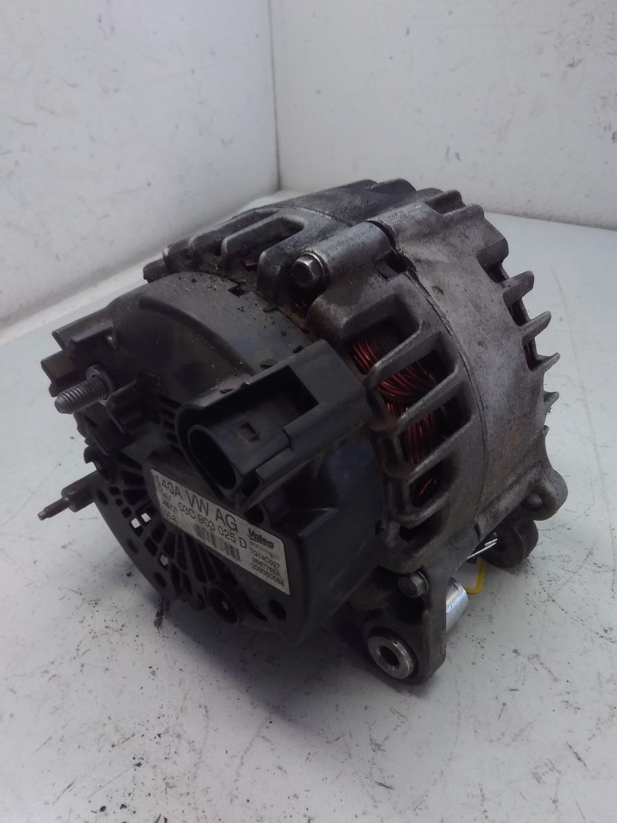 VW Golf 6 original Lichtmaschine Generator 140A 03C903025D VALEO BJ2009