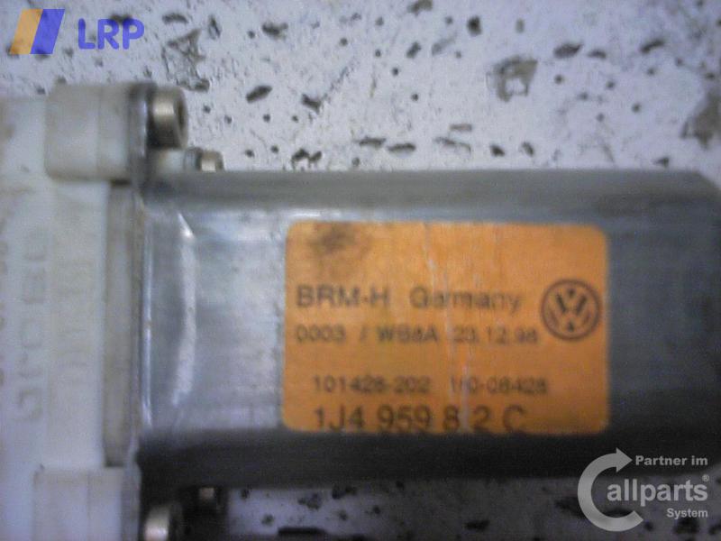 VW Bora 1J BJ 1999 Fensterhebermotor hinten rechts 1J4959812C