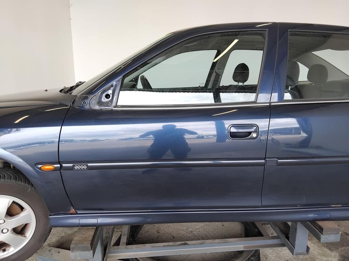 Opel Vectra B T&uuml;r vorn links Fahrert&uuml;r nocturnoblau Z20H Facelift BJ2001