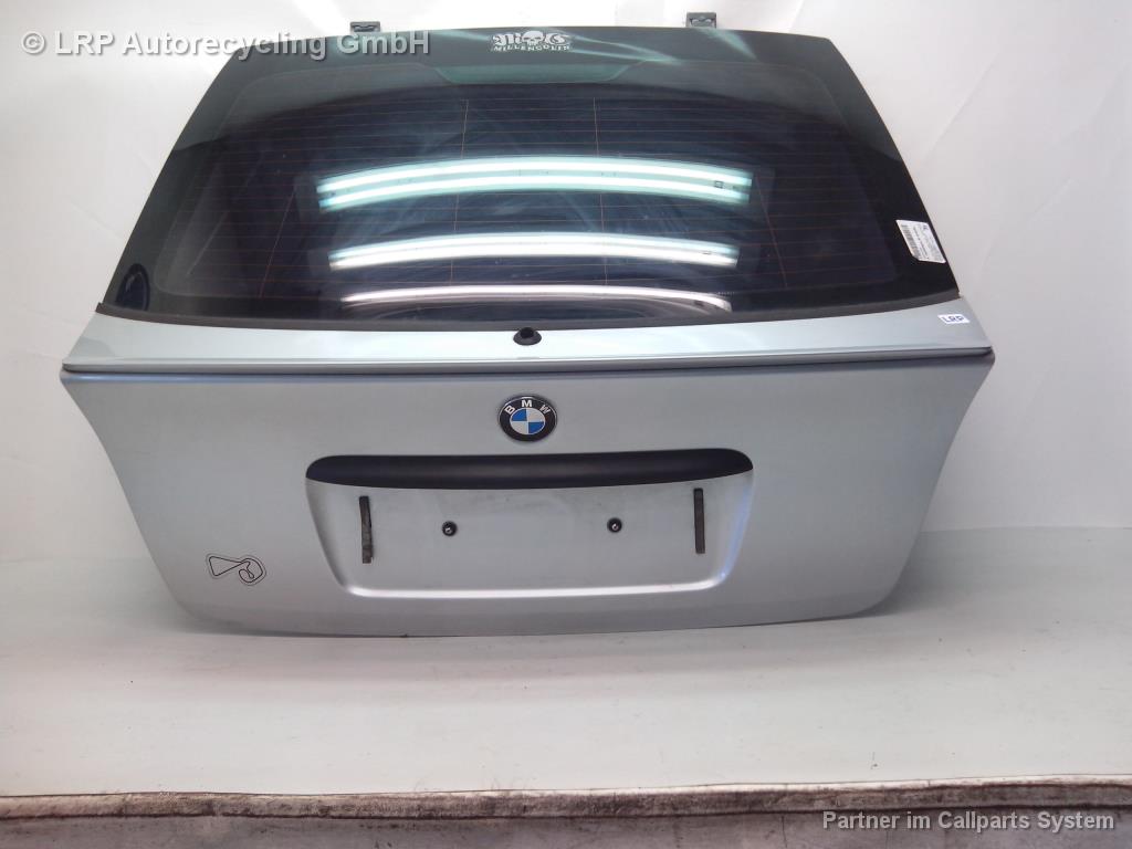 BMW E46 Compact BJ2001 Heckklappe mit Scheibe Vorfacelift Silber