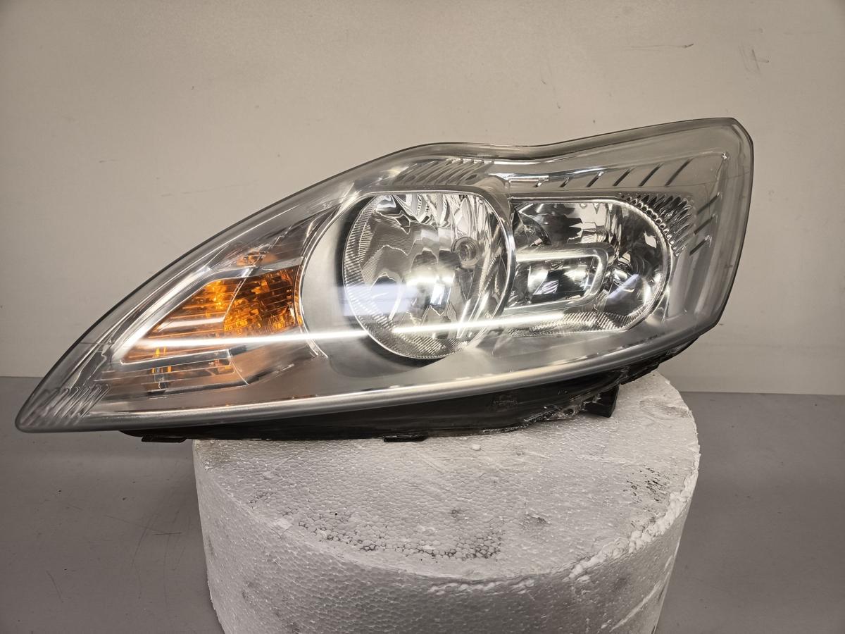 Ford Focus II original Scheinwerfer links Halogen/Haupt/Licht/Front Bj 2010