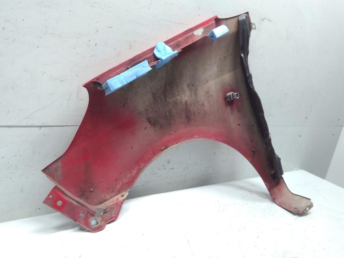 Kia Picanto 1 Facelift original Kotfl&uuml;gel vorn rechts BJ2009 P9 scarlet red uni