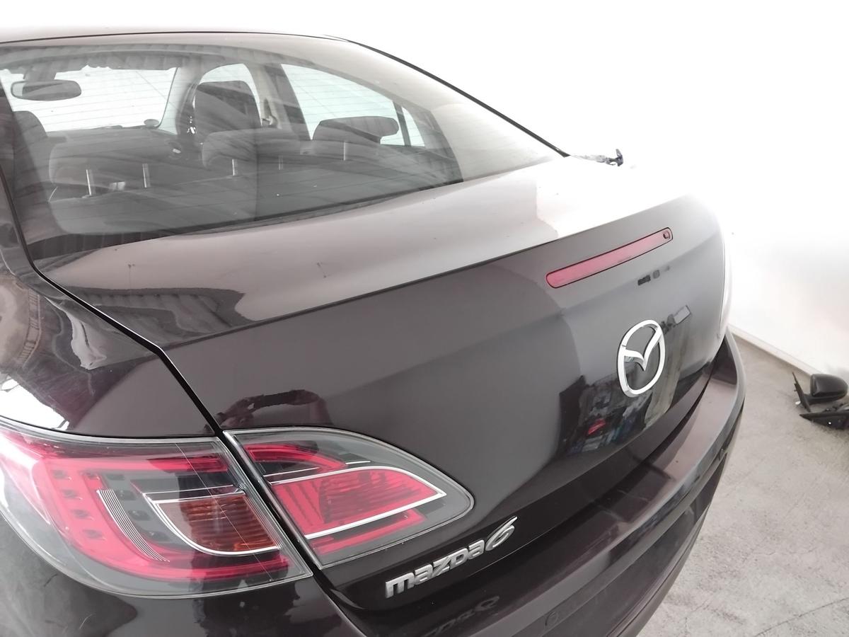 Mazda 6 II GH Limo Stufenheck Heckklappe Heckdeckel weinrotmetallic BJ2010