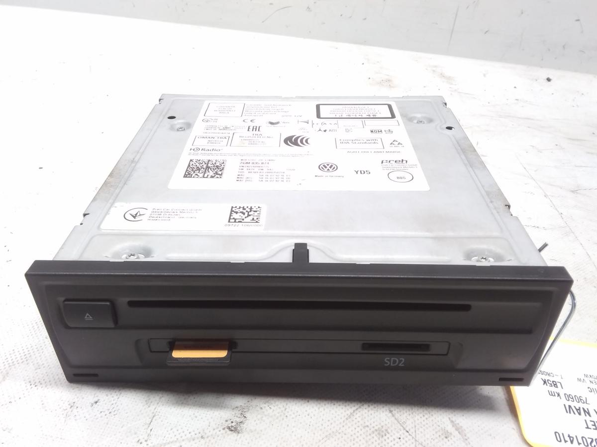 VW T-Cross 1C original Steuerger&auml;t Multimedia Navi 2GM035874 Bj.2020