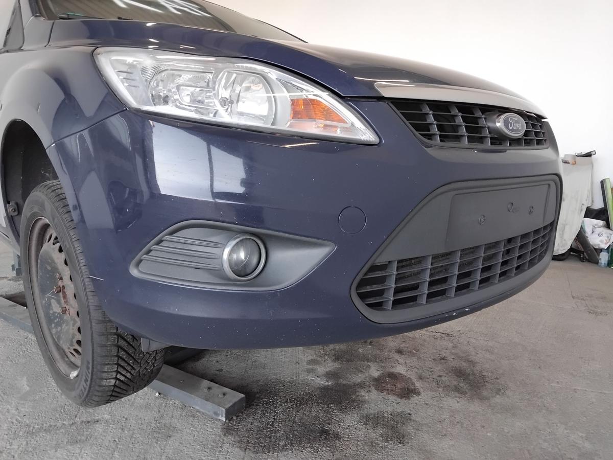 Ford Focus 2 DA3 original Sto&szlig;stange Stossf&auml;nger vorn Blazerblau Facelift BJ2010