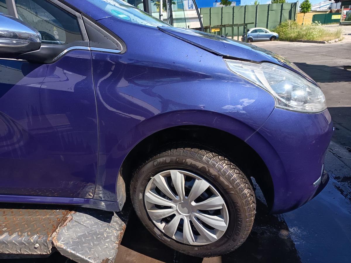 Peugeot 208 I orig Kotflügel rechts Beifahrerseite KUC Blau Bj 2012-2015