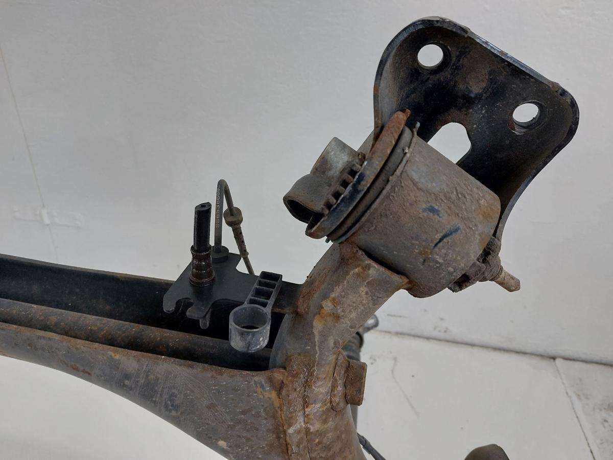 Citroen C4 II Typ N Hinterachse Achse hinten Achstr&auml;ger Scheibenbremse ABS