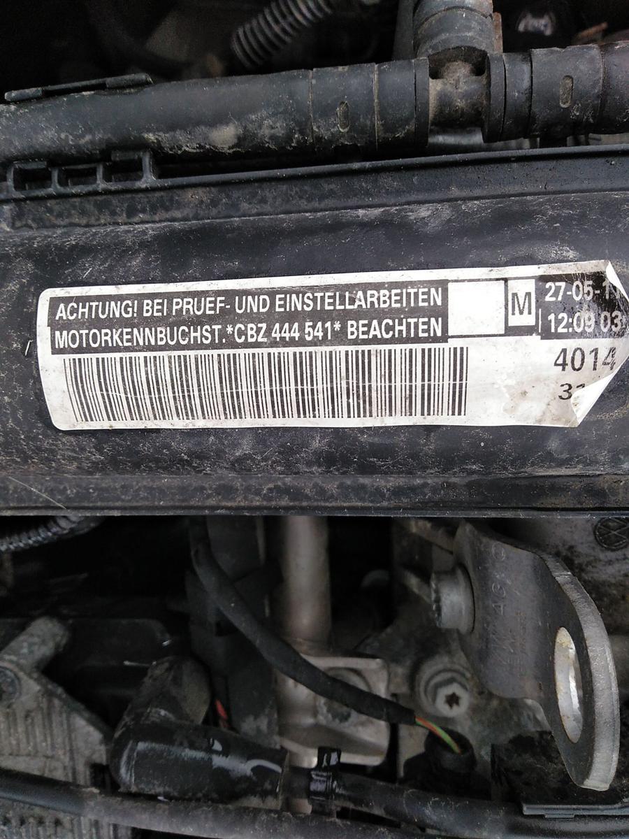 Motor CBZB 1.2TSI 77kw Laufleistung 142557km Seat Leon 1P Bj.2011