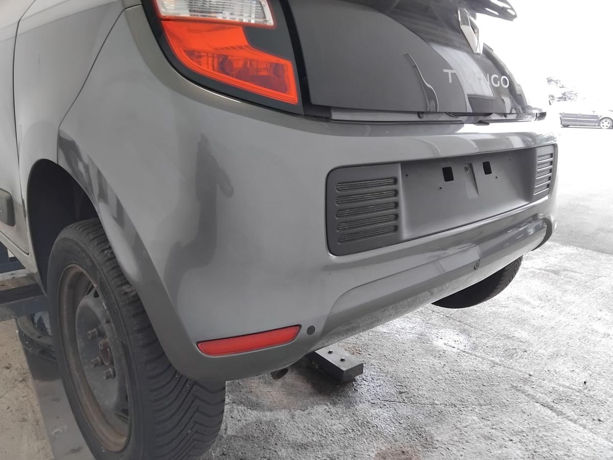 Renault Twingo 3 orig Sto&szlig;stange Sto&szlig;f&auml;nger hinten PDC TEKPE Gris Lunaire BJ2018