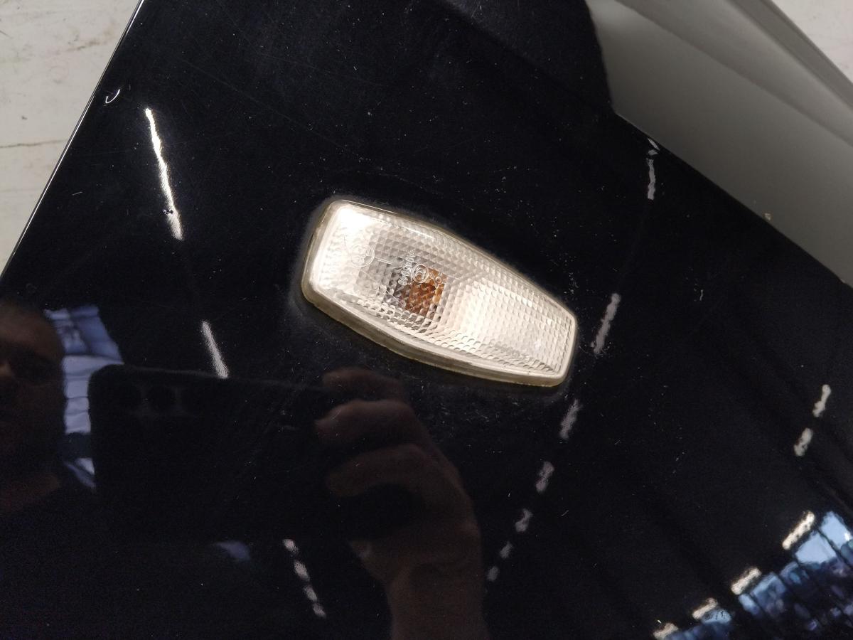 Kia Picanto 1 BA original Kotfl&uuml;gel vorn rechts GALAXY BLACK BJ2007