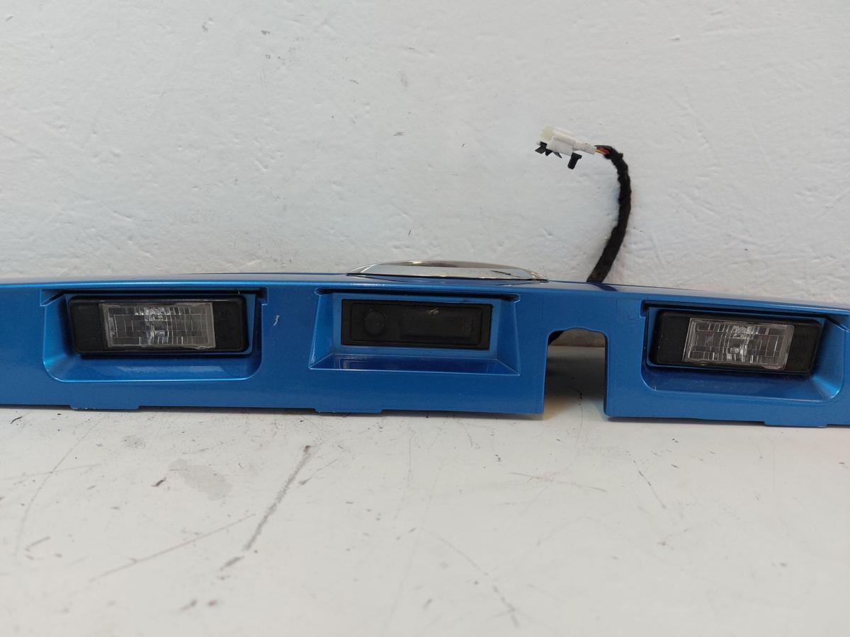 Nissan Qashqai J11 Blende Verkleidung Heckklappe Kennzeichenleuchten RCA blau