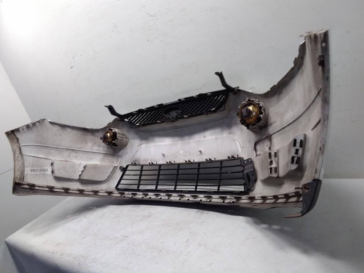 Ford S-Max 1 WA6 orig.Sto&szlig;f&auml;nger Sto&szlig;stange vorn frostwei&szlig; besch&auml;digt BJ2008