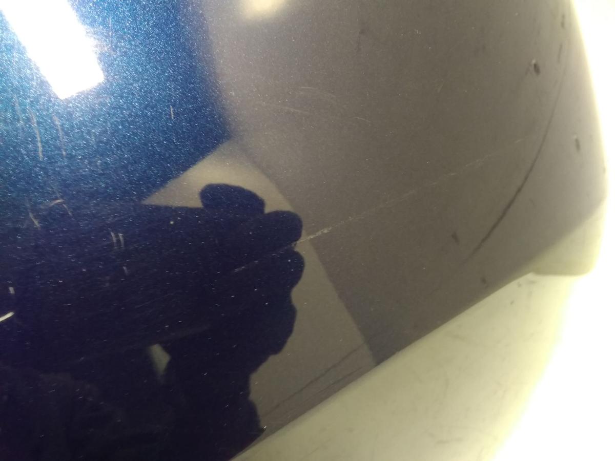 Skoda Fabia 2 5J Limo original Sto&szlig;f&auml;nger Sto&szlig;stange hinten stormblau Bj.2008