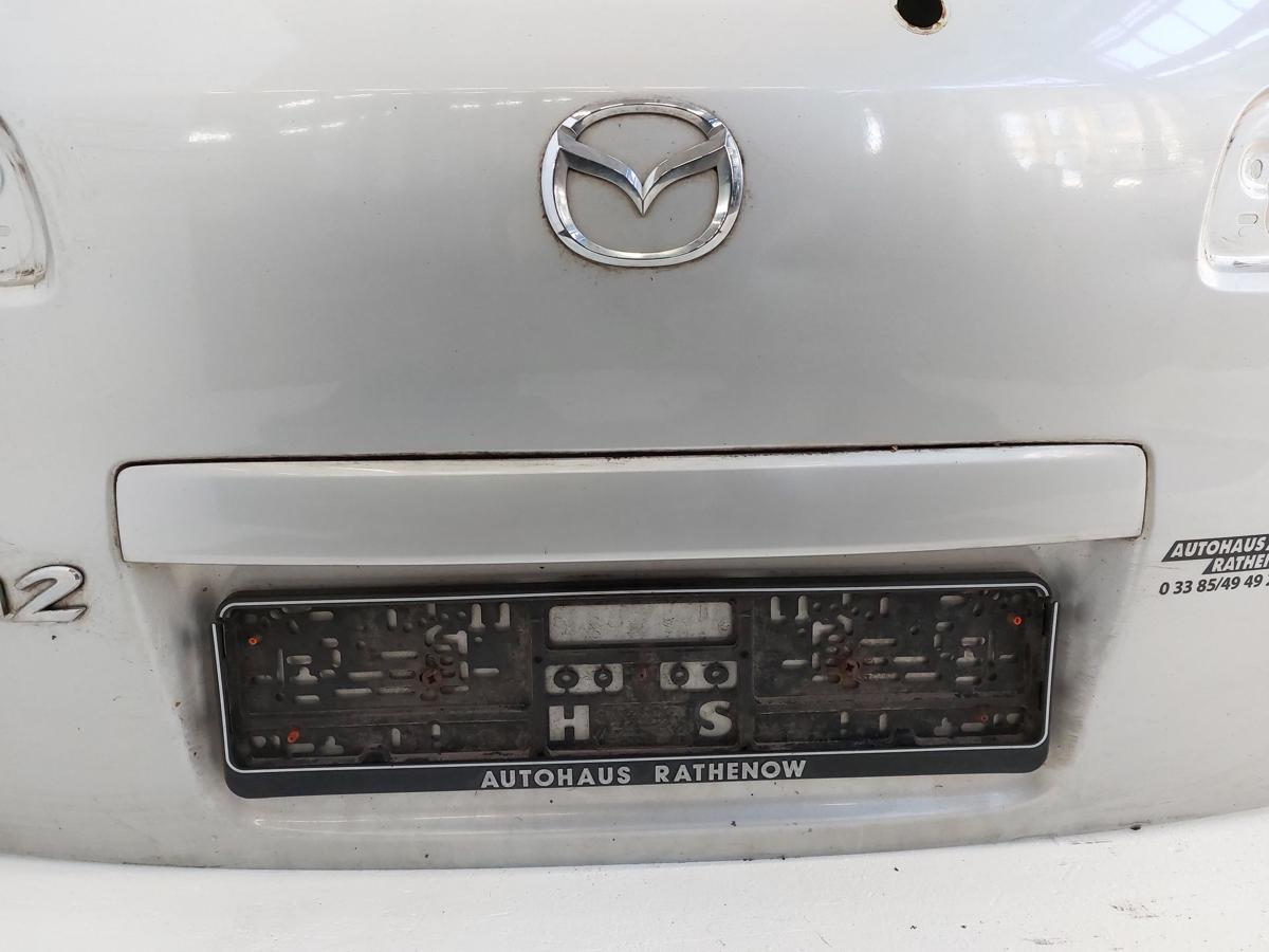 Mazda 2 DY Heckklappe Klappe Deckel hinten Kofferklappe 20N Moondust silver met
